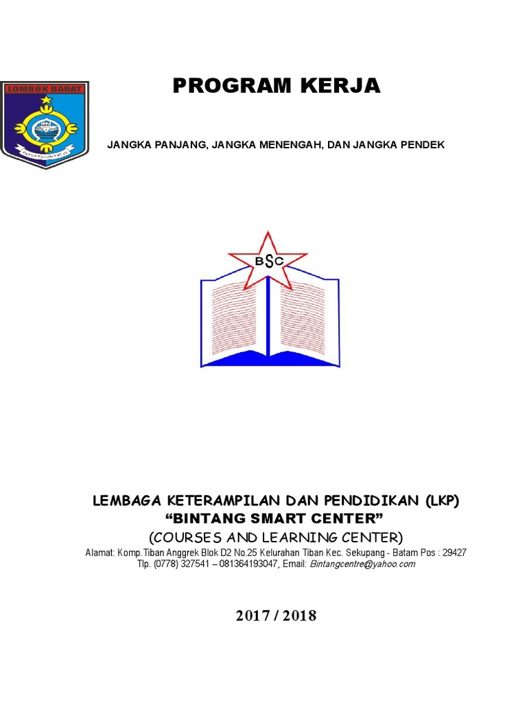 Program Kerja Lkp Bsc
