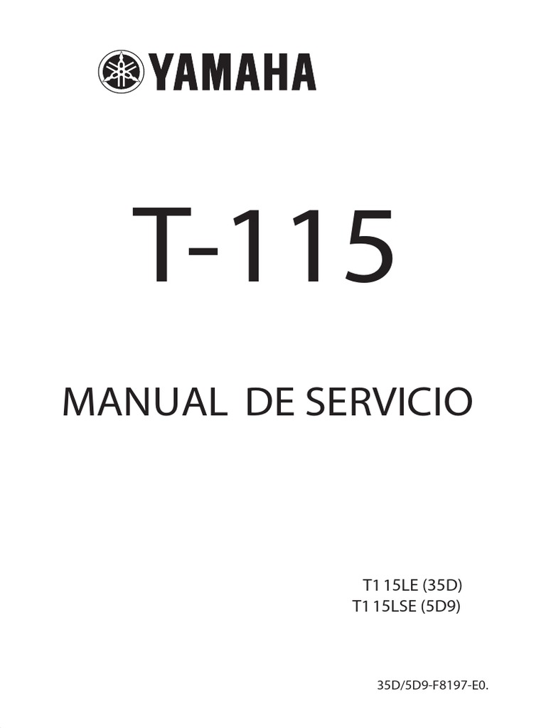 Manual Taller Yamaha Crypton Herramientas Engranaje