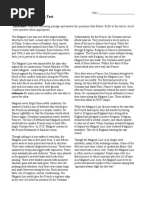 Nonfiction Reading Test Maginot Line