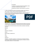 Características Del Medio Ambiente