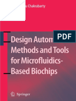 Design Automation Methods and Tools For Microfluidics