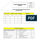 PA-GS-001 Identificacion de Actores Sociales