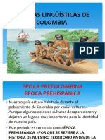 Familias Lingüísticas de Colombia Diapositivas