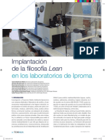 Procesos Sistemas Implantacion Lean Laboratorios Iproma Tecnoaqua Es