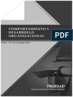 Comportamiento y Desarrollo Organizacional