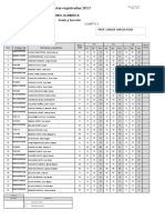 Reporte de notas 2017 Secundaria Cuarto C