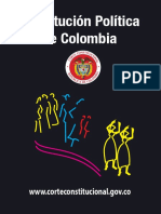 Constitucion politica de Colombia Título  I y II - 2015.pdf