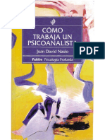 Nasio - Como Trabaja Un Psicoanalista