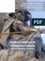 Livro Politicas Publicas Do Patrimonio Cultural Ensaios Trajetorias e Contextos eBook (1)