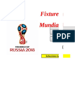 Fixture Mundial Rusia 2018