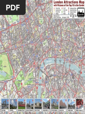 London Sightseeing Map Pdf London Attractions Map Pdf | Pdf