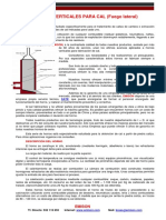 Horno Vertical para Cal