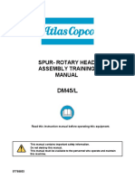 SPUR GEAR ROTARY HEAD ASSEMBLY TRAINING MANUAL