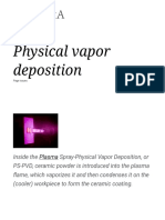 Physical Vapor Deposition