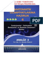 Matematik Olimpiyatlarına Hazırlık 4 Mustafa Özdemir Full Sorular