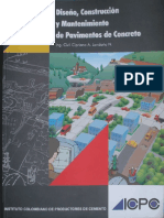 Cipriano Londoño - DISEÑO Y CONSTRUCCIÓN Y MANTENIMIENTO DE PAVIMENTOS DE CONCRETO.pdf