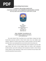 Download Contoh Laporan Praktikum Boilogi Enzim Katalase by Nur AFNI SN370686896 doc pdf