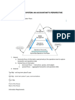 The Information System: An Accountant'S Perspective