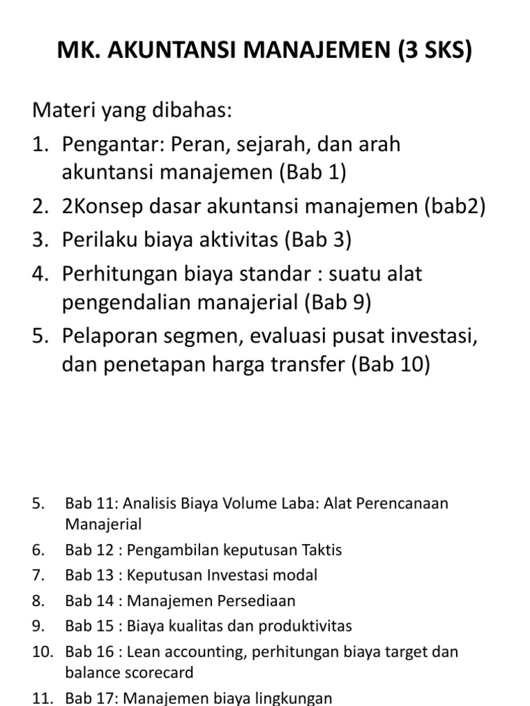 265991587 Akuntansi Manajemen Ppt