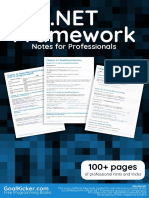 Framework Notes For Professionals