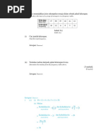 Matematik Tingkatan 3 Statistik II