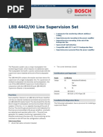 EOL Line Supervision Set LBB 4442 - 00