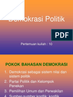 Demokrasi Politik