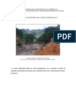 Projeto Para Lei Municipal No Âmbito Da Mitigação de Riscos Geotécnicos