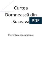 Curtea Domneasca-Brosura
