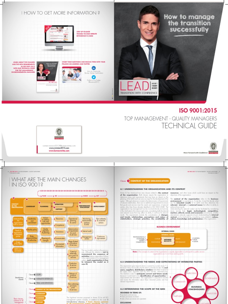 ISO 9001:2015 Transition Guide | PDF | Competence (Human Resources ...