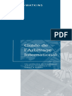 2013 Guide To International Arbitration French Edition