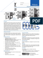 Direct Gas Fire Oven-PS540G-P