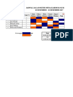 Jadwal Jaga Kardio 18 Sampe 24 Desember 2017 FIX