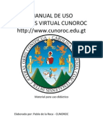 Manual de Uso Campus Virtual Cunoroc Estudiantes