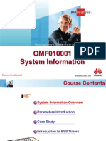 OMF010001 System Information Training 20031001 a 1.4