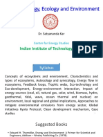 ESL 330: Energy, Ecology and Environment: Indian Institute of Technology Delhi