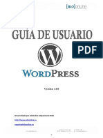 Guia de Usuario Wordpress