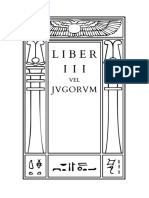 Liber III vel Jugorum by Aleister Crowley