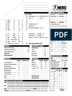 Characteristics Combat Information