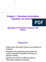 Chapter 1: Business Information Systems: An Overview