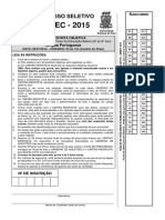 Prova Portugues Semec2015 PDF