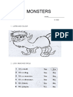 T 2 Monsters: NAME - Iii Odd