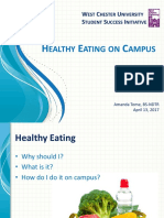 healthy eating on campus presentation