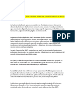 Qué Factores Se Deben Considerer Al Hacer Una Evaluación Técnica de Un Área de Diseño