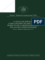 Tribunal Constitucional - Responsabilidad Civil Del Estado.
