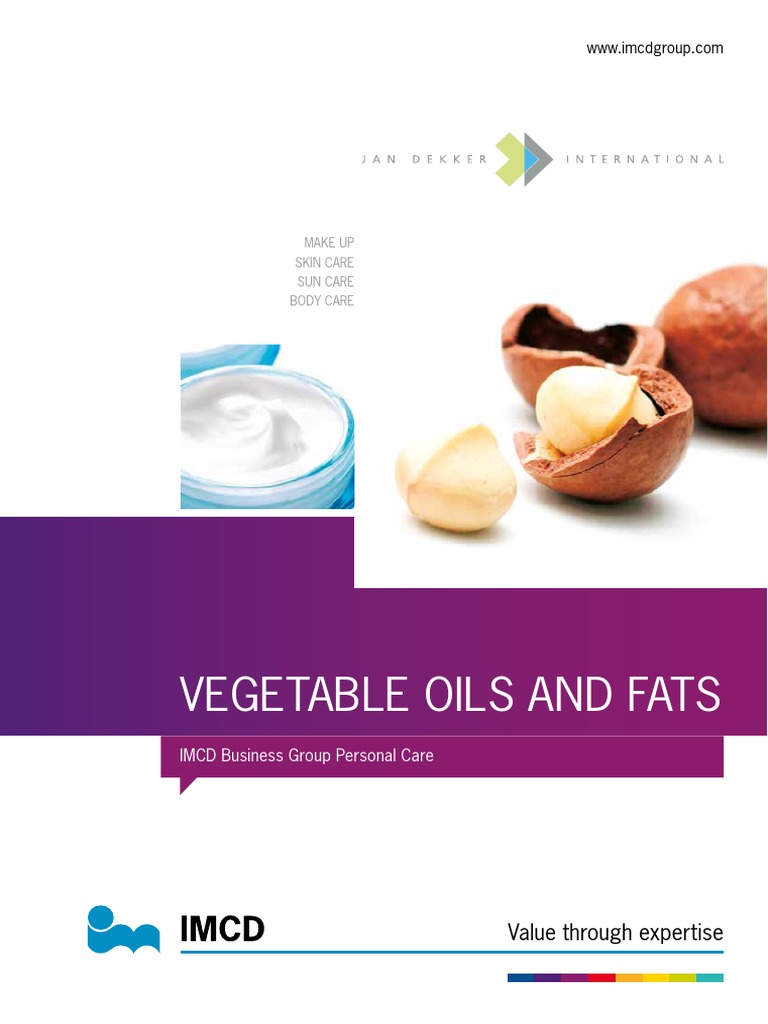 Natural Oils and Fats PDF Cooking Oil Cocoa Bean