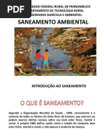 SA_Aula 02_INTRODUÇÃO AO SANEAMENTO