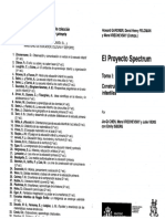 Proyecto Spectrum - Tomo I Construir Sobre Las Capacidades Infantiles PDF