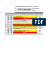 Jadwal Kuliah Semester Genap Tahun Ajaran 2018 - Shalaho