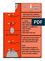 3 Tareas Simples Para El Desarrollo Técnico Táctico en Fútbol Sala Base